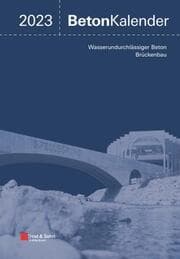 Cover von Beton-Kalender 2023