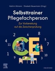 Cover von Selbsttrainer Pflegefachperson zur Vorbereitung auf die Zwischenprüfung mit Beispielen aus 11 CE