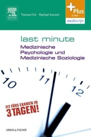 Cover von Last Minute Medizinische Psychologie und medizinische Soziologie