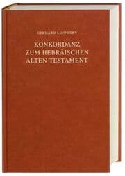Cover von Konkordanz zum hebräischen Alten Testament
