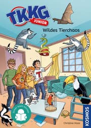 Cover von TKKG Junior 4 - Wildes Tierchaos