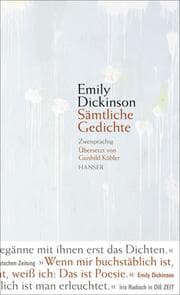 Cover von Sämtliche Gedichte