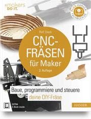 Cover von CNC-Fräsen für Maker