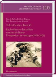 Cover von Tell el-Fara'În - Buto VI: Recherches sur les ateliers romains de Bouto