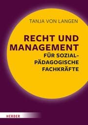 Cover von Recht und Management für sozialpädagogische Fachkräfte
