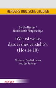 Cover von 'Wer ist weise, dass er dies versteht?' (Hos 14,10)