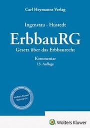Cover von ErbbauRG - Gesetz über das Erbbaurecht
