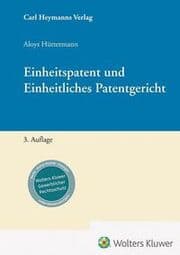 Cover von Einheitspatent und Einheitliches Patentgericht