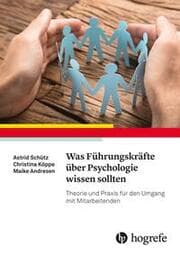 Cover von Was Führungskräfte über Psychologie wissen sollten