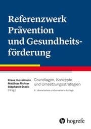 Cover von Referenzwerk Prävention und Gesundheitsförderung