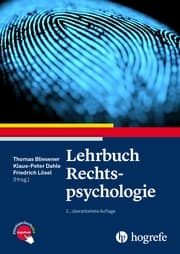 Cover von Lehrbuch Rechtspsychologie