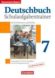 Cover von Deutschbuch Gymnasium - Bayern - Ausgabe 2003 - 7. Jahrgangsstufe