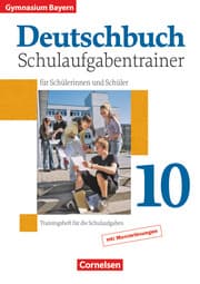 Cover von Deutschbuch Gymnasium - Bayern - 10. Jahrgangsstufe