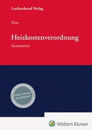 Cover von Heizkostenverordnung