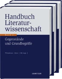 Cover von Handbuch Literaturwissenschaft