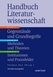 Cover von Handbuch Literaturwissenschaft