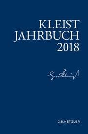 Cover von Kleist-Jahrbuch 2018