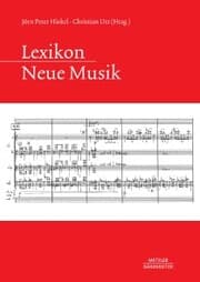Cover von Lexikon Neue Musik