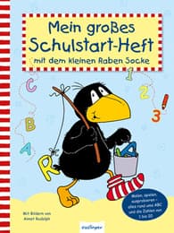 Cover von Mein großes Schulstart-Heft mit dem kleinen Raben-Socke