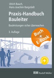 Cover von Praxis-Handbuch Bauleiter - mit E-Book