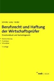 Cover von Berufsrecht und Haftung der Wirtschaftsprüfer