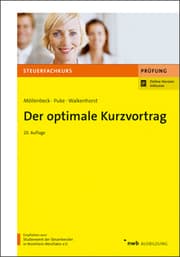 Cover von Der optimale Kurzvortrag