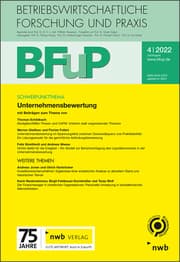 Cover von Unternehmensbewertung