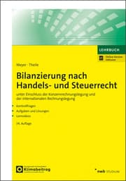 Cover von Bilanzierung nach Handels- und Steuerrecht