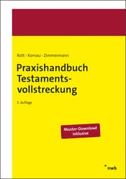 Cover von Praxishandbuch Testamentsvollstreckung