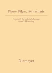Cover von Päpste, Pilger, Pönitentiarie