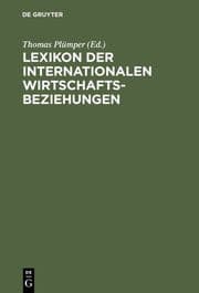 Cover von Lexikon der Internationalen Wirtschaftsbeziehungen