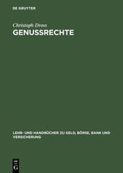 Cover von Genußrechte