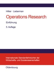 Cover von Operations Research