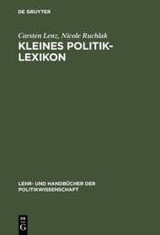 Cover von Kleines Politik-Lexikon
