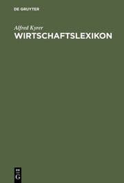 Cover von Wirtschafts-Lexikon