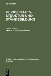 Cover von Städte und Märkte
