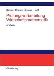 Cover von Prüfungsvorbereitung Wirtschaftsmathematik