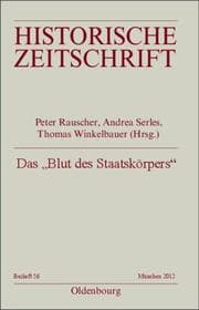 Cover von Das 'Blut des Staatskörpers'