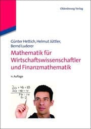 Cover von Mathematik für Wirtschaftswissenschaftler und Finanzmathematik