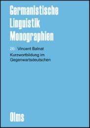 Cover von Kurzwortbildung im Gegenwartsdeutschen