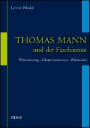 Cover von Thomas Mann und der Faschismus