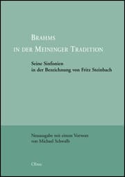 Cover von Brahms in der Meininger Tradition