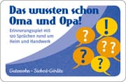 Cover von Das wussten schon Oma und Opa!