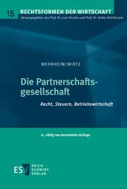 Cover von Die Partnerschaftsgesellschaft