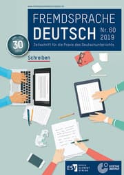 Cover von Fremdsprache Deutsch - - Heft 60 (2019): Schreiben