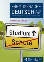 Cover von Fremdsprache Deutsch - - Heft 61 (2019): Studieren auf Deutsch