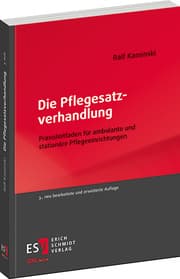 Cover von Die Pflegesatzverhandlung