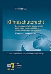 Cover von Klimaschutzrecht