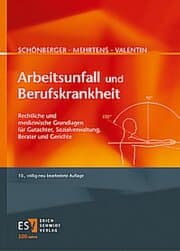 Cover von Arbeitsunfall und Berufskrankheit