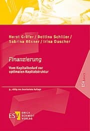Cover von Finanzierung